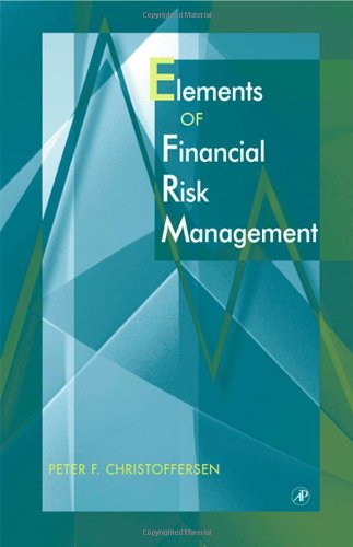 Imagen de archivo de Elements of Financial Risk Management a la venta por Better World Books