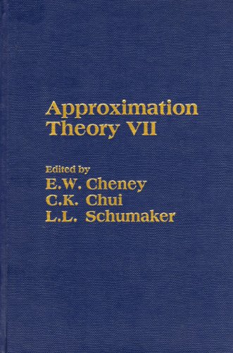 Approximation Theory VII: Model Systems and Specific Receptors (9780121745899) by Cheney, E. W.; Chui, C. K.