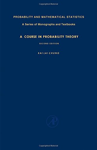 Imagen de archivo de A Course in Probability Theory a la venta por Better World Books