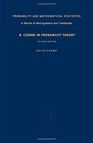 9780121746506: A Course in Probability Theory (Probability & Mathematical Statistics Monograph)