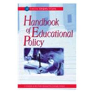 Imagen de archivo de Handbook of Educational Policy (Educational Psychology) a la venta por Phatpocket Limited