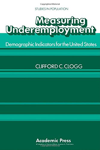 Beispielbild fr Measuring Underemployment : Demographic Indicators for the United States zum Verkauf von Better World Books