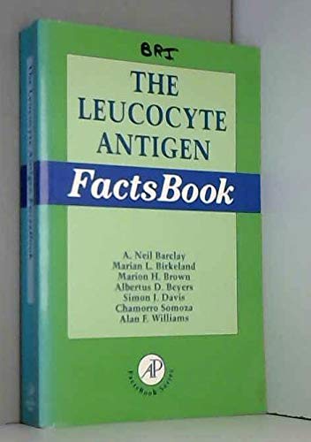 9780121781804: The Leucocyte Antigen Factsbook