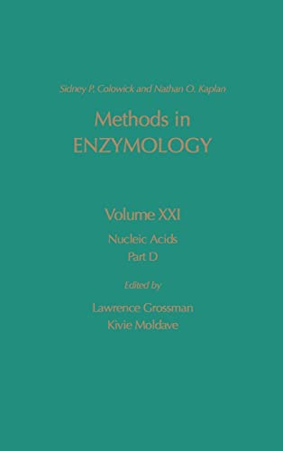 Beispielbild fr Nucleic Acids, Part D - Methods in Enzymology (Volume 21) zum Verkauf von Anybook.com