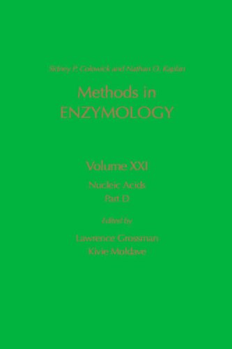 Stock image for Nucleic Acids, Part D - Methods in Enzymology (Volume 21) for sale by Anybook.com