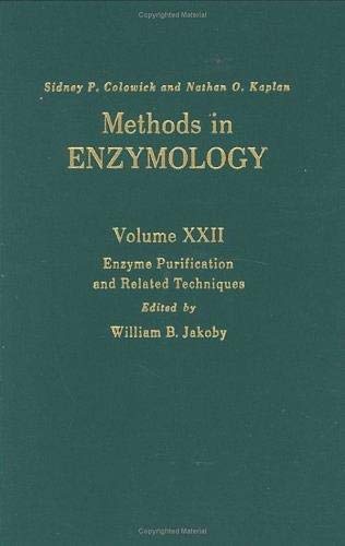 Beispielbild fr Enzyme Purification and Related Techniques - Methods in Enzymology (Volume 22) zum Verkauf von Anybook.com