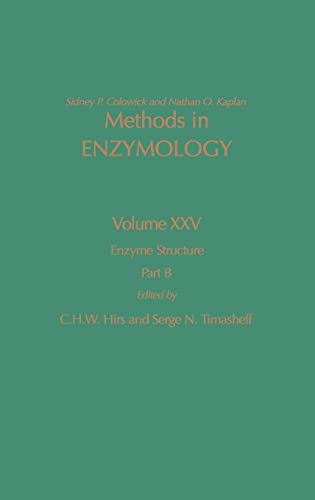Beispielbild fr Enzyme Structure, Part B zum Verkauf von Better World Books Ltd
