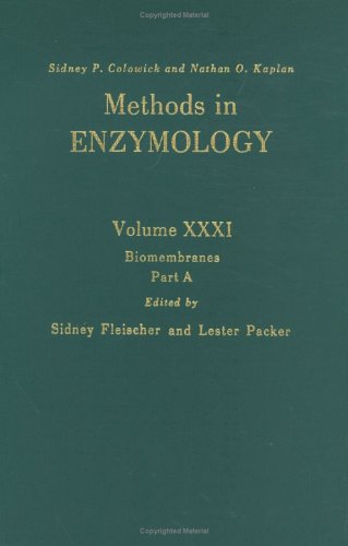 Methods in Enzymology, Volume 31, Biomembranes Part A