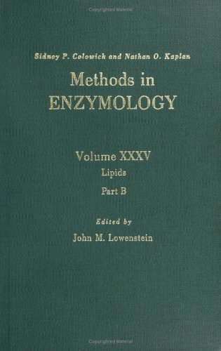 Beispielbild fr Methods in Enzymology, Volume 35, Lipids Part B zum Verkauf von The Book Exchange