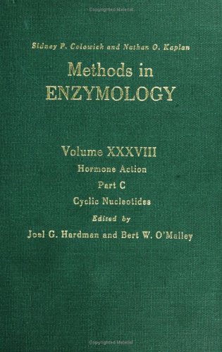 Stock image for Hormone Action, Volume XXXVIII (38) Part C: Cyclic Nucleotides (Methods in Enzymology, Volume 38) for sale by G. & J. CHESTERS