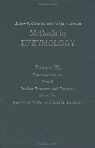 Beispielbild fr Methods in Enzymology, Volyme 40: Hormone Action, Part E: Nuclear Structure and Function zum Verkauf von Zubal-Books, Since 1961