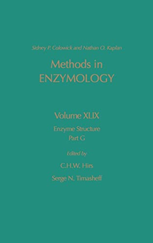 Immagine dell'editore per Methods in Enzymology, Vol. 49: Enzyme Structure, Part G (Volume 49) venduto da Phatpocket Limited