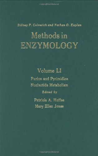 Stock image for Methods in Enzymology, Volume 51: Purine and Pyrimidine Nucleotide Metabolism for sale by Phatpocket Limited