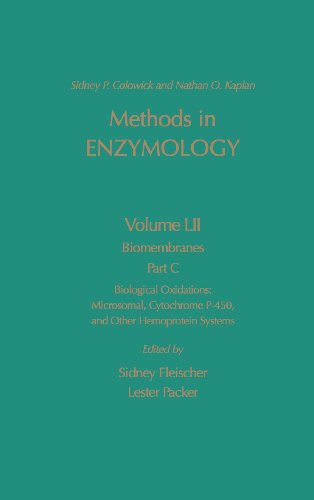 Imagen de archivo de Methods in Enzymology, Volume 52: Biomembranes, Part C: Biological Oxidations: Microsomal, Cytochrome P-450, and other Hemoprotein Systems a la venta por The Book Exchange