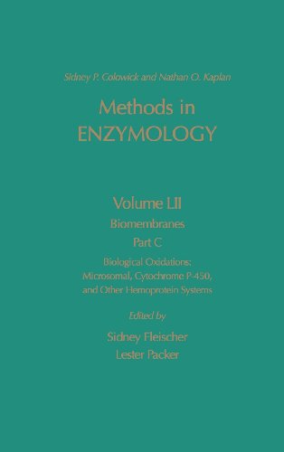 Stock image for Methods in Enzymology, Volume 52: Biomembranes, Part C: Biological Oxidations: Microsomal, Cytochrome P-450, and other Hemoprotein Systems for sale by The Book Exchange