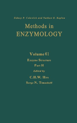 Beispielbild fr Enzyme Structure, Part H (Volume 61) (Methods in Enzymology, Volume 61) zum Verkauf von HPB-Red