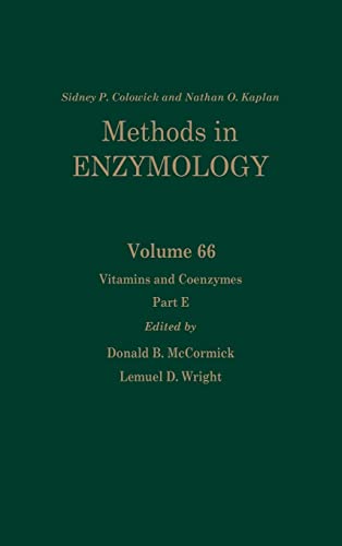 Imagen de archivo de Methods in Enzymology, Volume 66: Vitamins and Coenzymes, Part E a la venta por Zubal-Books, Since 1961