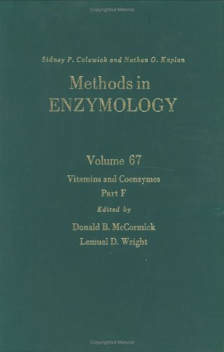 Stock image for Vitamins and Coenzymes, Part F, Volume 67: Volume 67: Vitamins and Coenzymes Part F (Methods in Enzymology) for sale by dsmbooks