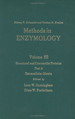 9780121819828: Structural and Contractile Proteins, Part A: Extracellular Matrix (Volume 82) (Methods in Enzymology, Volume 82)