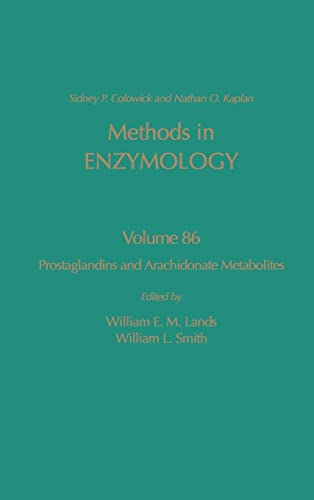 Methods in Enzymology, Volume 86, Prostaglandins and Arachidonate Metabolites
