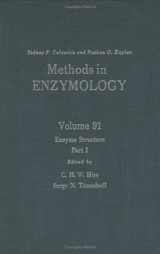Immagine dell'editore per Enzyme Structure, Part I (Volume 91) (Methods in Enzymology, Volume 91) venduto da Phatpocket Limited