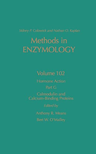 Beispielbild fr Methods in Enzymology, Volume 102, Hormone Action, Part G: Calmodulin & Calcium-Binding Proteins zum Verkauf von Zubal-Books, Since 1961