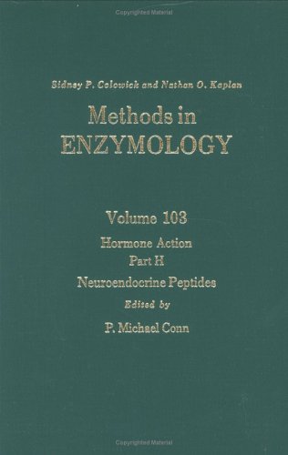 Beispielbild fr Hormone Action, Part H: Neuroendocrine Peptides (Volume 103) (Methods in Enzymology, Volume 103) zum Verkauf von Phatpocket Limited