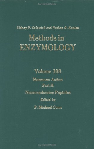 9780121820039: Hormone Action, Part H: Neuroendocrine Peptides (Volume 103) (Methods in Enzymology, Volume 103)