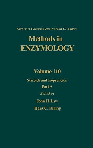Stock image for Steroids and Isoprenoids, Part A, Volume 110: Volume 110: Steroids and Isoprenoids Part A (Methods in Enzymology) for sale by Mispah books
