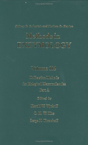 9780121820145: Diffraction Methods for Biological Macromolecules, Part A (Volume 114) (Methods in Enzymology, Volume 114)