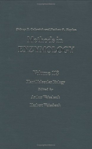 Plant Molecular Biology (Methods in Enzymology Ser., Vol. 118)