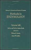 Beispielbild fr Sulfur and Sulfur Amino Acids (Volume 143) (Methods in Enzymology (Volume 143)) zum Verkauf von Wonder Book