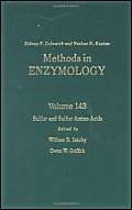 Imagen de archivo de Sulfur and Sulfur Amino Acids (Volume 143) (Methods in Enzymology (Volume 143)) a la venta por Wonder Book