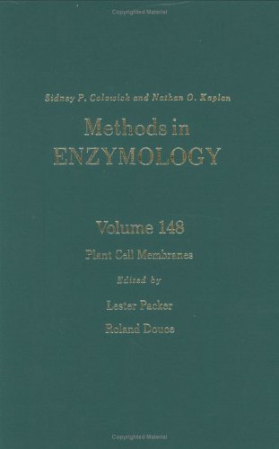 9780121820480: Plant Cell Membranes (Volume 148) (Methods in Enzymology, Volume 148)