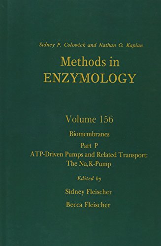Imagen de archivo de Methods in Enzymology, Volume 156: Biomembranes, Part P: ATP-Driven Pumps and Related Transport: The Na,K-Pump a la venta por Zubal-Books, Since 1961