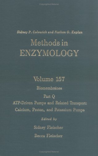 Stock image for Biomembranes, Part Q: ATP-Driven Pumps and Related Transport: Calcium, Proton, and Potassium Pumps Pt. Q for sale by Better World Books