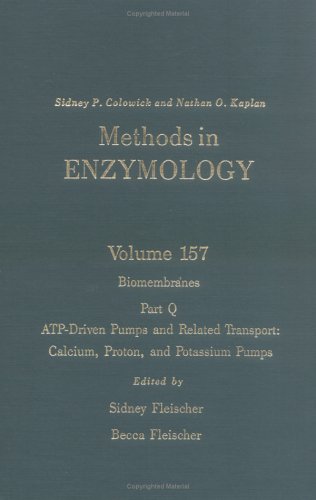 Stock image for BIOMEMBRANES, PART Q: ATP-DRIVEN PUMPS AND RELATED TRANSPORT (METHODS IN ENZYMOLOGY, VOLUME 157) for sale by Basi6 International