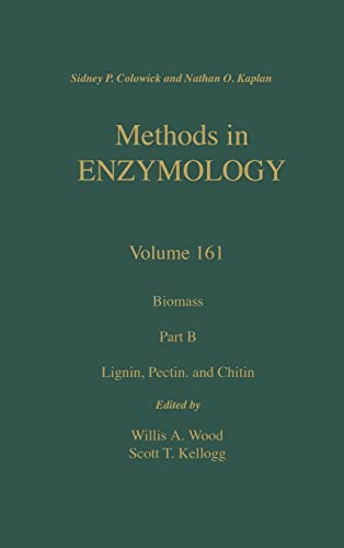 9780121820626: Biomass, Part B: Lignin, Pectin, and Chitin, Volume 161: Volume 161: Biomass Part B (Methods in Enzymology)