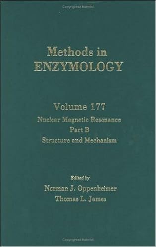 Stock image for Methods in Enzymology, Volume 177: Nuclear Magnetic Resonance, Part B, Structure and Mechanism for sale by HPB-Red