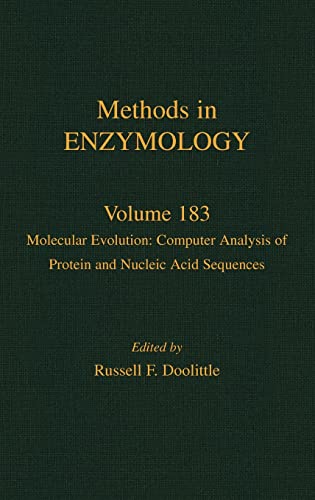 Beispielbild fr Molecular Evolution: Computer Analysis of Protein and Nucleic Acid Sequences (Volume 183) (Methods in Enzymology, Volume 183) zum Verkauf von Ammareal