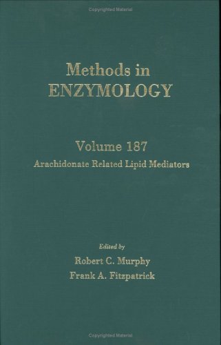 Imagen de archivo de Arachidonate Related Lipid Mediators : Volume 187. (Methods in Enzymology) a la venta por Zubal-Books, Since 1961