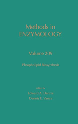 9780121821104: Methods in Enzymology: Phospholipid Biosynthesis: Volume 209: Phospholipid Biosynthesis
