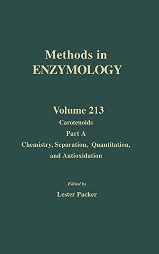 Stock image for Methods in Enzymology (Volume 213): Carotenoids, Part A - Chemistry, Separation, Quantitation, and Antioxidation for sale by Anybook.com