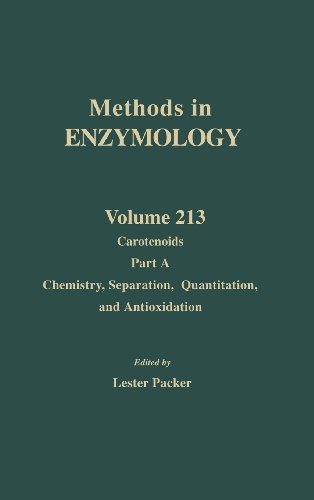 Stock image for Methods in Enzymology (Volume 213): Carotenoids, Part A - Chemistry, Separation, Quantitation, and Antioxidation for sale by Anybook.com