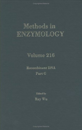 Imagen de archivo de Methods in Enzymology, Volume 216: Recombinant DNA, Part G a la venta por Zubal-Books, Since 1961