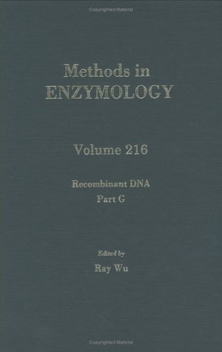 Stock image for Recombinant Dna, Part G: Volume 216 (Methods in Enzymology) (Volume 216) for sale by Anybook.com