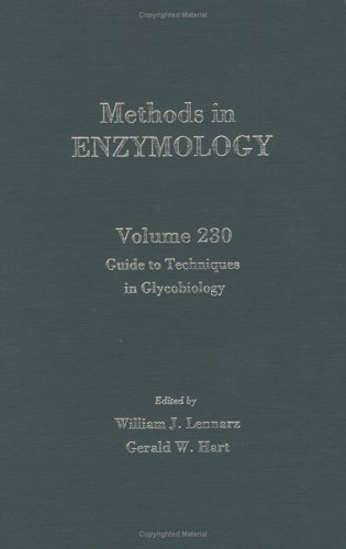 Stock image for Methods in Enzymology, Vol. 230: Guide to Techniques in Glycobiology (Volume 230) for sale by Anybook.com