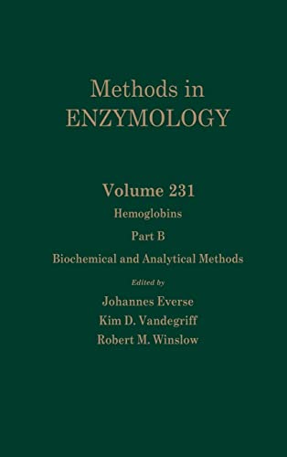 Imagen de archivo de Methods in Enzymology: Hemoglobins: Biochemical and Analytical Methods (Volume 231.B) a la venta por Anybook.com