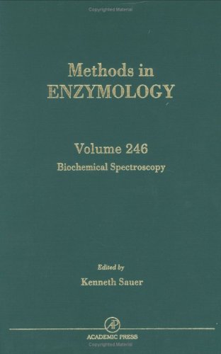 Beispielbild fr Biochemical Spectroscopy: 246 (Methods in Enzymology) zum Verkauf von medimops