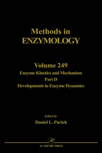 Stock image for METHODS IN ENZYMOLOGY VOLUME 249 ENZYME KINETICS AND MECHANISM PART D DEVELOPMENTS IN ENZYME DYNAMICS for sale by Cape Cod Booksellers